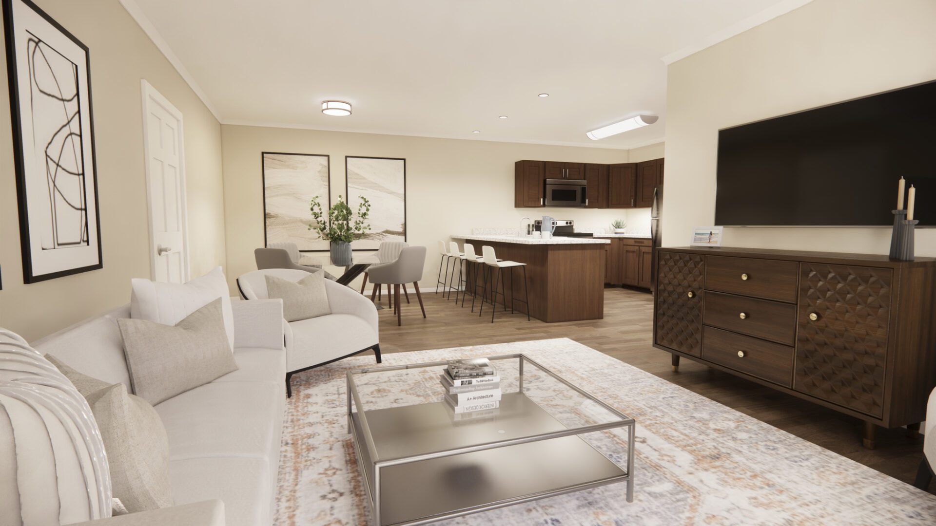 PCrest Living Room SC Fitness Center